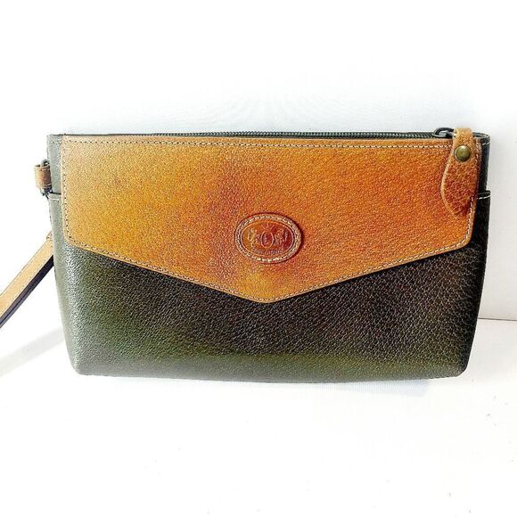 Loui Gioune Leather Clutch Bag - Picture 1 of 6